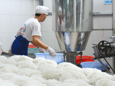 Xử lý nước thải sản xuất bún, bột gạo