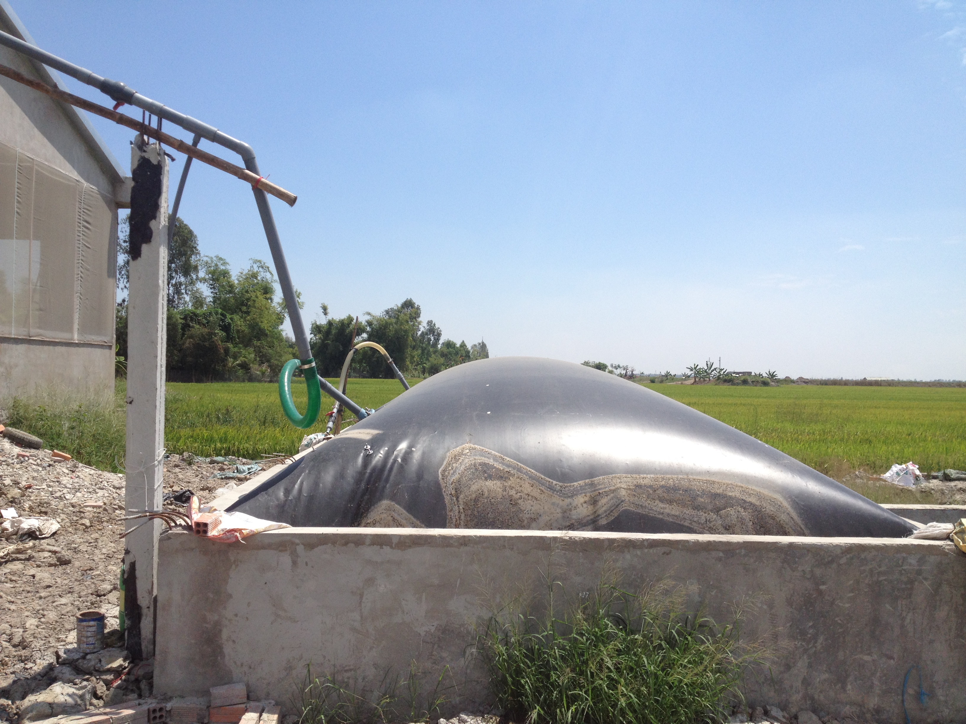 Hướng dẫn cách vá túi ủ Biogas HDPE